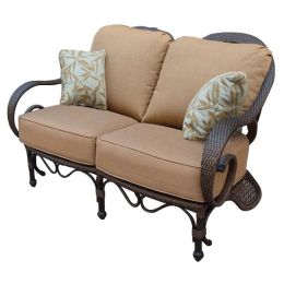 Grand Bonaire Weave Outdoor Loveseat