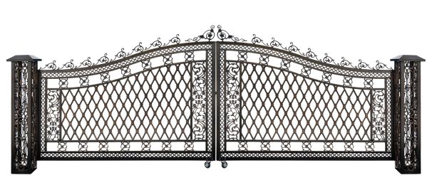 Bridgeton Moore Aluminum Wide Driveway Gate (KIT)