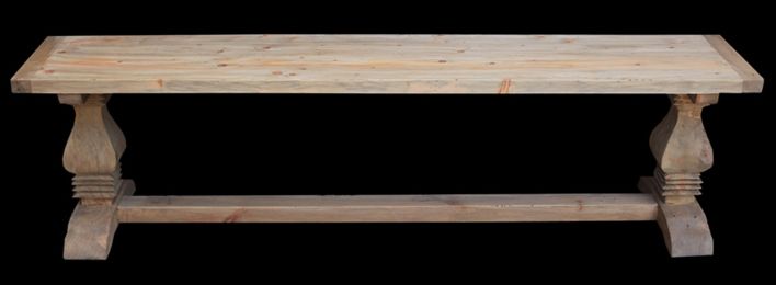 Farmhouse Terminus Bench