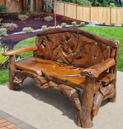 Large Teak Bench