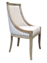 Farmhouse Barrel Dining Chair