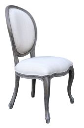 Mystique Gray Mahogany Casual Dining Side chair