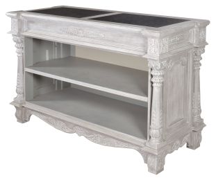 Mystique Gray Monarch Bookcase