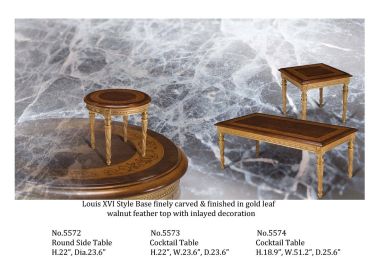 Louis XVI Round Table