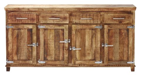 Reclaimed 4 Drawer 4 Door Sideboard