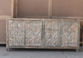 OOK2021219 Wooden 4 Door Sideboard