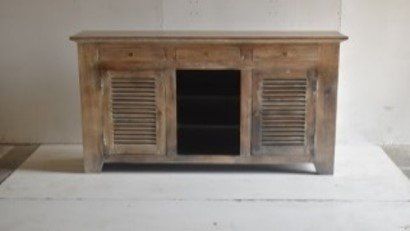 OOK2020974 Wooden 3 Drawer 2 Door Sideboard
