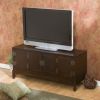 Oriental Style Entertainment Center in Espresso Finish