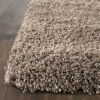 8' x 10' Hand-Tufted Plush Taupe Area Rug