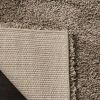 8' x 10' Hand-Tufted Plush Taupe Area Rug